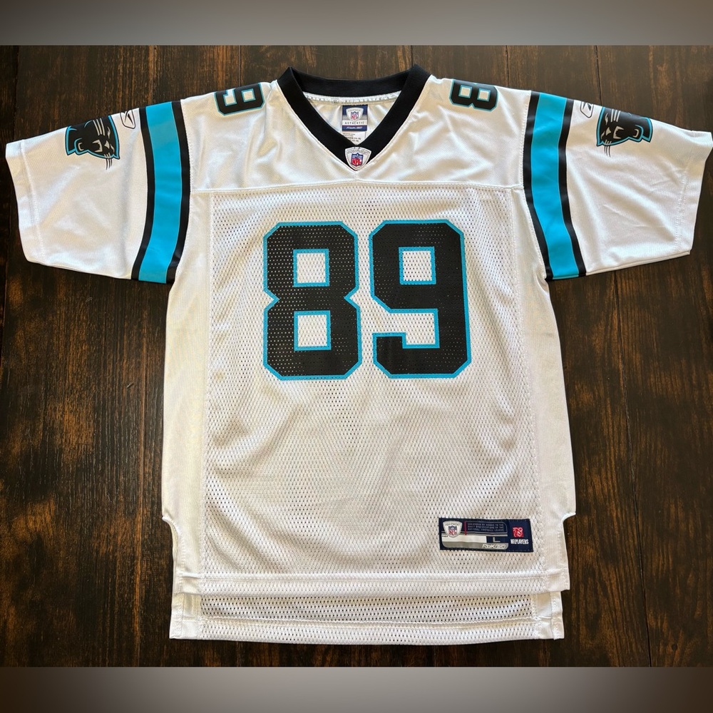 NFL Authentic Carolina Panthers Steve Smith Jersey